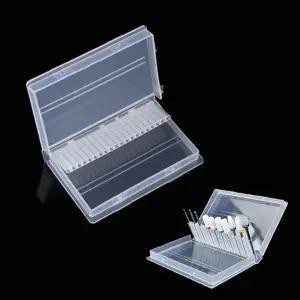 네일케어 케이스형 드릴비트 홀더 20p 거치 보관함 손발톱정리