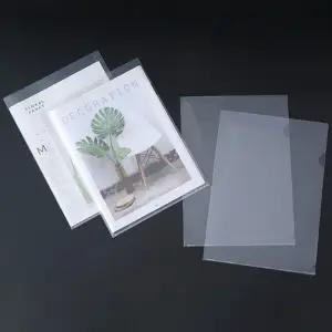 고투명 엘파일 엘자 파일 부동산계약서 L자 프린트물 정리 화일 엘홀더 파일철 A4용지 케이스 서류 문서 PP