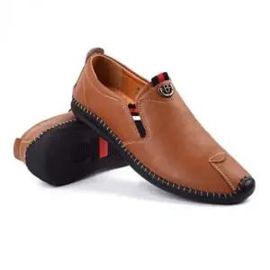 남성 발편한 가죽 로퍼 단화 캐주얼 슬림화