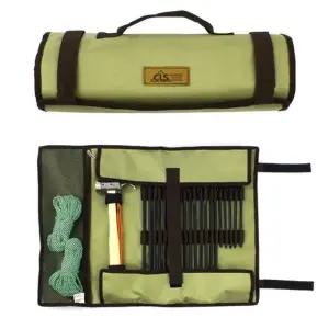 ( )캠핑 차박 단조팩 파우치 타프 말뚝 핑거팩 수납 가방