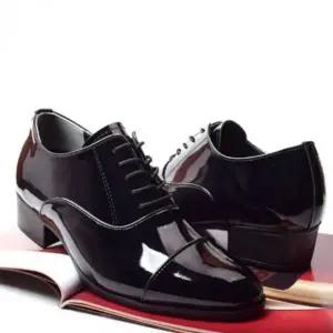 남성 슬림 구두 키높이 정장화 7cm 신발