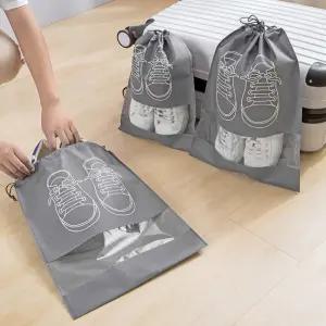 통기성 부직포 신발 더스트백 해외여행 필수템 캐리어 짐싸기 운동화 파우치 정리 여행용 소분 보관 주머니
