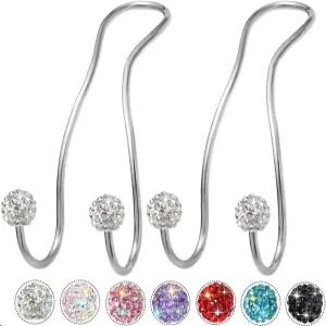 MTGOCHA 자동차 머리 받침대용 블링 핸드백 후크 가방 핸드백용 업그레이드된 귀여운 카시트 내구성이