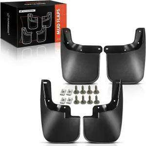 쉐보레 콜로라도(ZR2) 및 GMC 캐니언과 호환되는 4개의 머드 플랩 스플래시 가드 A-프리미엄 세트 15-22