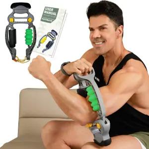 및 을 위한 핫웨이브 팔 마사지기 조절 가능한 폼 롤러 종아리 팔뚝용 트리거 포인트 머슬 손목 테니스