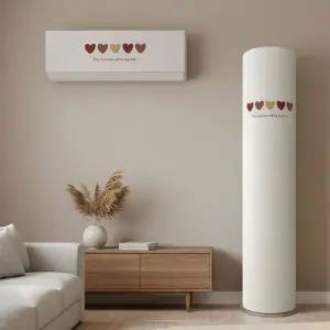 [에이치플러스몰]bns 에커 투인원 에어컨커버세트 벽걸이에어컨커버 무풍에