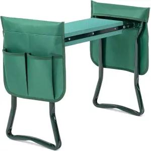 심플한 디럭스 가든 무릎 보호대와 좌석 두꺼운 EVA 폼 패드 헤비 듀티 벤치가 있는 접이식 보호대 도구