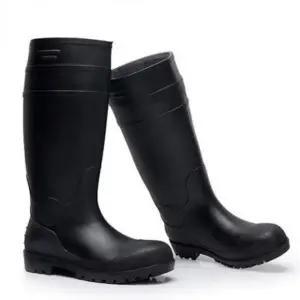 안전 작업 장화 고무 미끄럼방지 레인부츠
