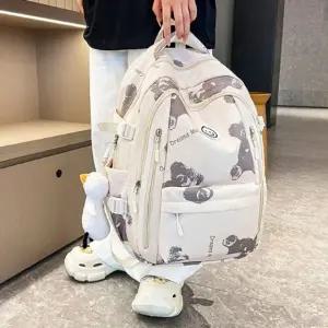 학교 백팩 남자 여자 가방 캐주얼 책가방