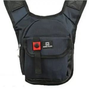 네이비 남성 힙색 아웃도어 가방 크로스백