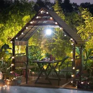 나무 정자 조립식 가제보