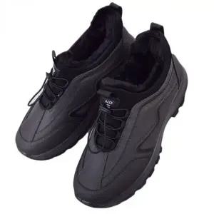 남성 털신발 방한화 겨울 슬립온 털실내화