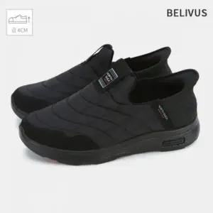 방한 남성 슬립온 패딩 운동화 겨울 신발