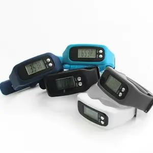 손목시계 LED 패션 만보기 스포츠 실리콘 팔찌 컬러 시계