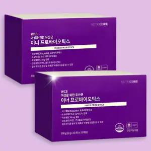 뉴트리코어 여성을 위한 유산균 이너 프로바이오틱스 10개월 300포