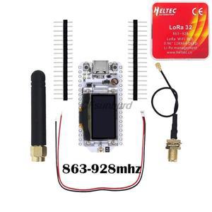 SX1276 ESP32 LoRa 868MHz915MHz433MHz 0.96 인치 블루 OLED 디스플레이 Bluetooth WIFI 키트 32 개발 보드