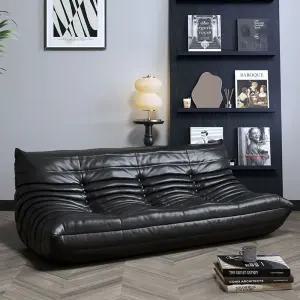 토고 소파 3인용 가죽 원룸 번데기 패브릭 거실 편한