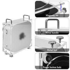 호환 Geekria 아크릴 컴퓨터 섀시 스탠드 2024 Mac 미니 데스크탑 M4/Mac M4 Pro 호환 가능