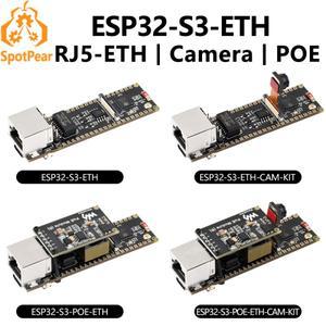 ESP32-S3 ETH 카메라 개발 보드 PoE RJ45  OV2640 포트 W5500 Micro-SD Raspberry Pi Pico 크기와 호환 가