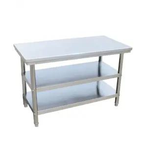 업소용 조리대 테이블 작업대 책상 주방 카페 선반 3단 식당