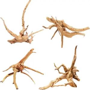 Tfwadmx 수족관 표류목 천연 목재 4 -7 파충류 가지 어항 나무 식물 그루터기 장식 PCS