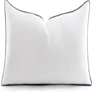 밀레 구스 페더 다운 14x36 베개 삽입물 100 다운프루프 면 커버 소파 침대 거실용 부드러운 푹신한 장식