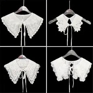 [셀러허브]레이스 페이크카라 넥케이프 목카라 페이크 넥카라 ELS-021 (S28551393)