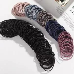 [셀러허브]짱짱한 무매듭 머리끈 대용량 세트 3type (S45523207)