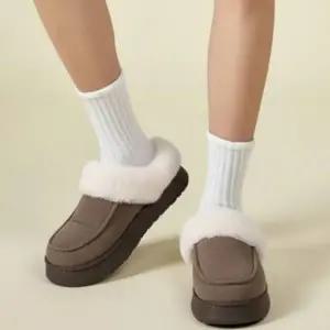 남성 실내화 겨울 거실화 방한용 슬리퍼 털