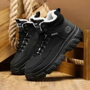 남자 방한 워커 기모 보온 등산용 겨울워크