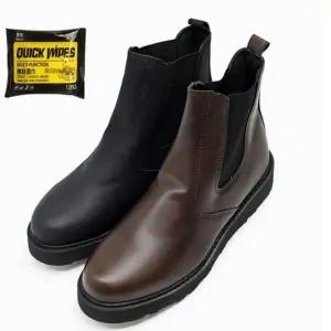 남자 부츠 데일리 밴딩 워커 신발 세정티슈