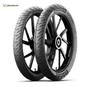 미쉐린 파일럿 스트리트2 90/80-17 혼다 슈퍼커브110 커브 C125 앞 뒤 타이어 CUB125 90-80-17 광폭타이어 프론트 리어