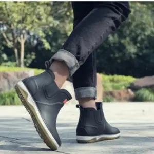 첼시 레인부츠 남성용 장화 앵클 방수 신발