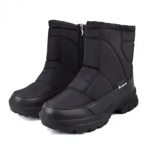 방한화 겨울 남성 패딩부츠 털신발 안감 퍼