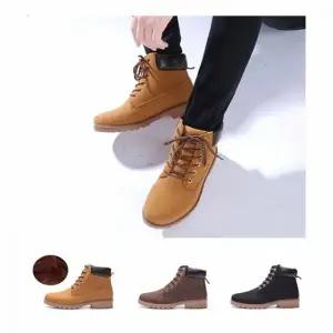 남자 앵클 부츠 발목 겨울 신발 기모 워커