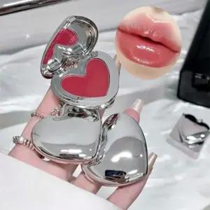립밤 틴트 섀도우 립스틱 하트 케이스 키링 미니 팔레트 하트 거울 미러 키링 키홀더 팬던트 백참 가꾸