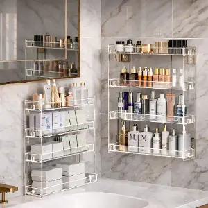 틈새 욕실 거실 주방 화장품 정리함 수납장 수납 선반