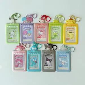 [셀러허브]산리오 포카 카드 홀더 케이스 키링 9종 [캐릭터 리틀트윈스타 헬로키티 키티 시 (S33271113)