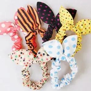 [셀러허브]곱창 머리끈 헤어 고무줄 밴드 패션 머리끈 토끼 1p (S36132518)