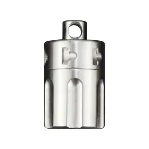 휴대용 약통 알약통 티타늄 키링 제통 목걸이 비상약 미니