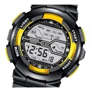 [셀러허브]HONHX 밀리터리시계 옐로우 방수 군대준비물 전자시계 (S37698582)