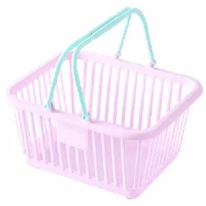 손잡이 사각 바구니 바스켓 플라스틱 정리 수납박스