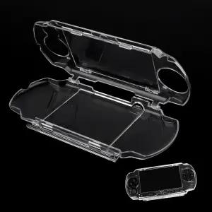 PSP 2000 3000용 하드 쉘 케이스 커버 투명 보호 크리스탈 클리어 충격 방지 및 스크래치 교체 하우징