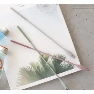 실리콘 무해 파스텔 카페 빨대솔 물병솔 병브러쉬 주방솔 주방용브러쉬 롱브러쉬 컵솔