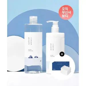 라운드랩 ROUNDLAB 1025 독도 토너 500ml 로션 400ml 늘어나는 스킨패드 DT500XDL400 413022