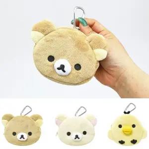 리락쿠마 카라비너 페이스 미니 파우치(동전지갑)