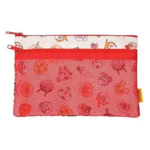 호빵맨 더블 지퍼 파우치_올스타(012367)