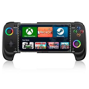 / Android No Deadzone용 무선 전화 컨트롤러, 모바일 게임 컨트롤러 지원 Xbox 패스, Steam Link, GeForce Now, 콜 오브 듀티, Roblox, iOS용 클라우드 게임패드 동적 LED 조명