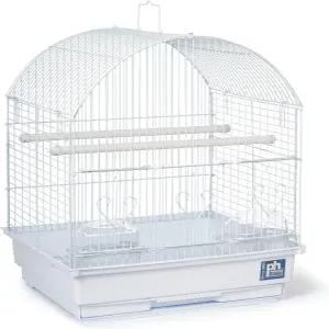 장난감 농기구 컵 탈착식 그릴 및 풀아웃 트레이가 포함된 프리뷰 반려동물 제품 잉꼬 스타터 케이지 키트