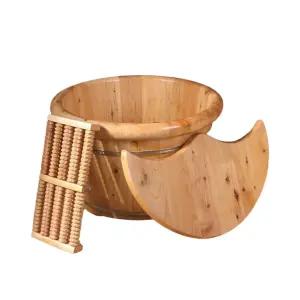 히노끼대야 원목 온천 대형 탕 가정용 족욕기